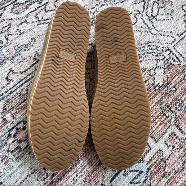 TOMS Desert Tan Suede Women's Palma Wrap Slip-Ons 10014282 size 8 - Image 7