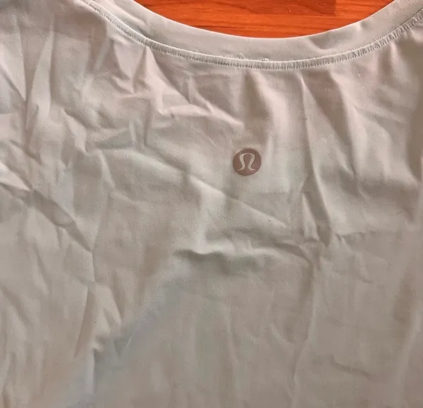 High Neck Split Hem Run Tank Icing Blue - Image 5