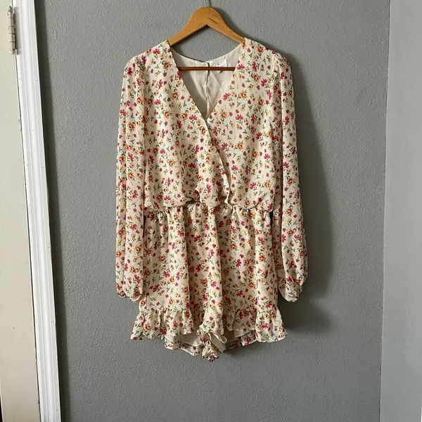Lost Wonder Floral Romper - Image 4