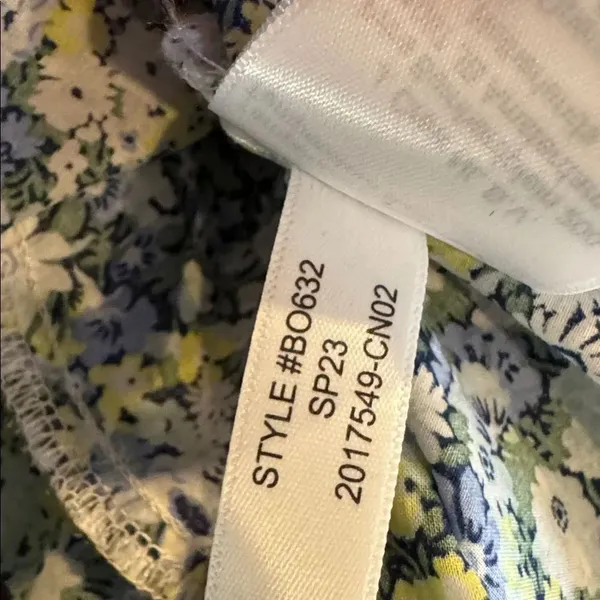 J.Crew Palermo smocked-waist mini dress in Liberty Thorpe Hill fabric M - Image 10