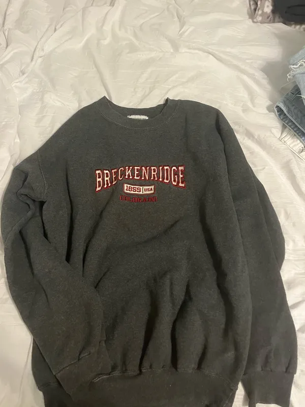 Vintage Colorado sweatshirt Gray - Image 3