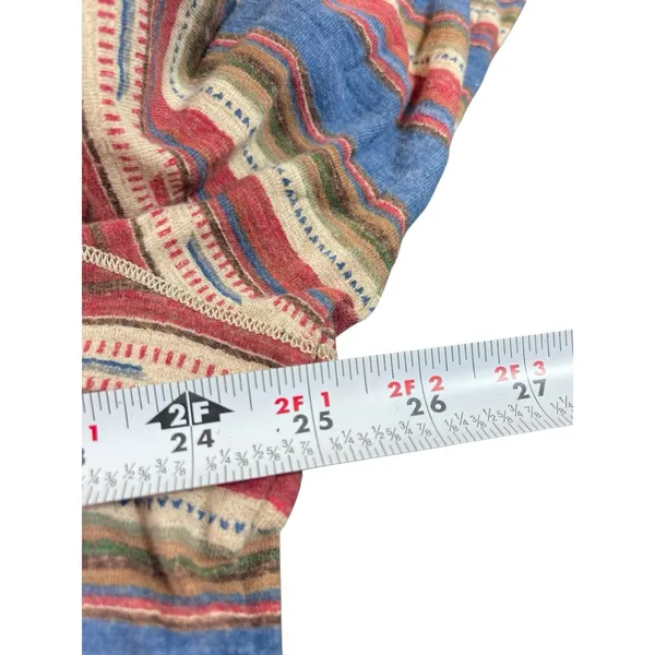 Ralph Lauren Jeans Co 2X Striped Hoodie Aztec Western Long Sleeve Pullover Top - Image 7