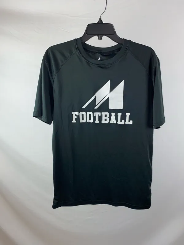 Football Tshirt Black Size M - Image 5