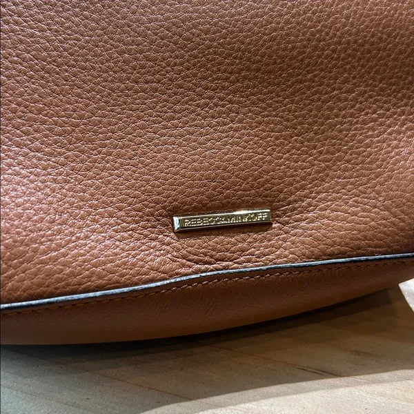 Rebecca Minkoff Dog Clip Tote Mini Satchel in Camel Brown - Image 9