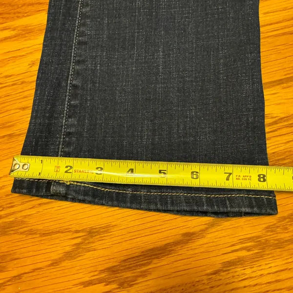 Levi's Jeans Womens 26 Classic‎ Boot Mid Rise Dark Wash Western Blue Denim - Image 10
