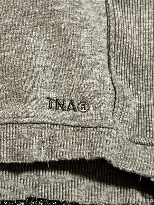 Aritzia Womens medium TNA Sweatfleece Terry Fleece Boyfriend Fit hoodie - Image 4