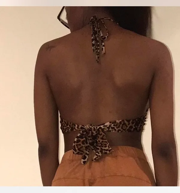 Cheetah Halter Top Multi - Image 3