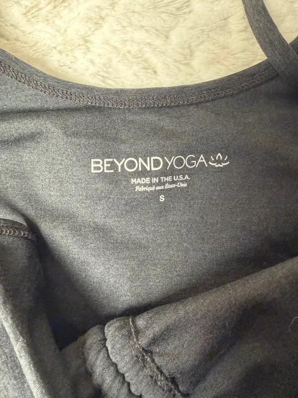 Beyond Yoga Space Dye Tank crop with ruching  - Image 4