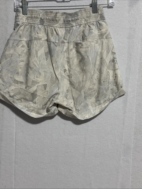 lululemon athletica Beige Camo Athletic Drawstring Shorts - Image 3