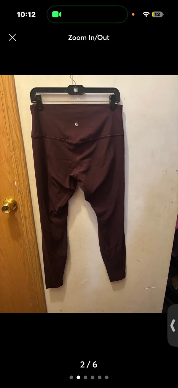 (12) Lululemon leggings - Image 2