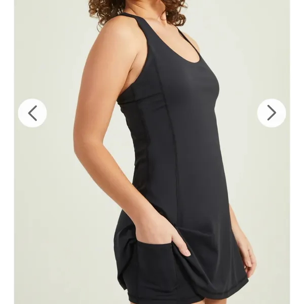 NEW Altar’d State AS Revival Black Mini Tennis Dress Size Large NWT LBD - Image 4