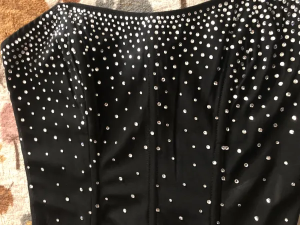 Edikted Corset Top Black - Image 2
