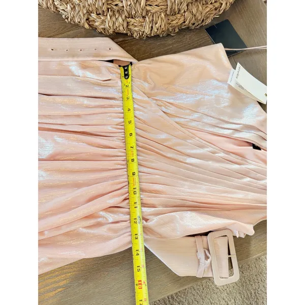 RETROFÊTE Andrea‎ Maxi Dress Womens Pink Size Small - Image 9