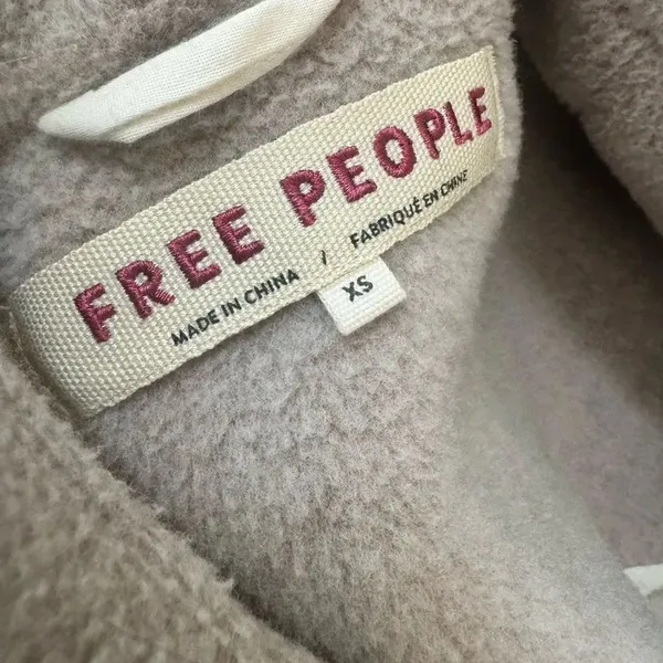 Free People Mari Blazer Coat Beige XS - Image 5