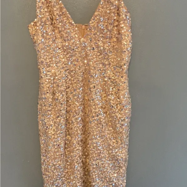 Jill Jill Stuart Formal Cocktail, Prom Dress, Sequins - Image 4
