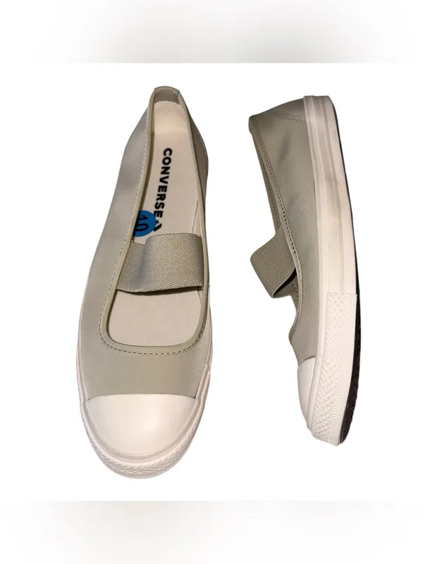 NEW Converse Light Green Chuck Taylor All Star Dainty Mary Jane Trainers - Image 8