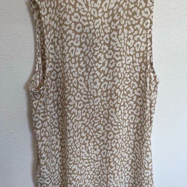 J. Crew Leopard Print Tank Top Blouse - Image 4