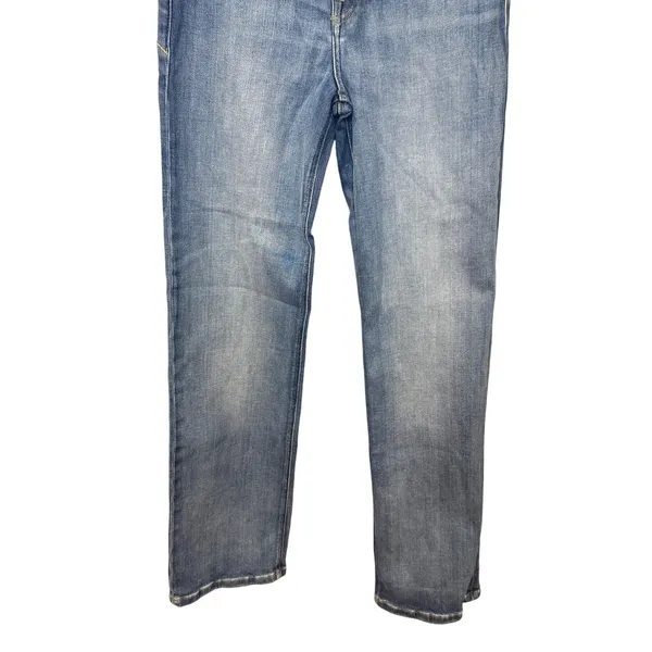 Good American Good True Straight Jeans Super High Rise Blue Indigo1243 Size 2/26 - Image 4