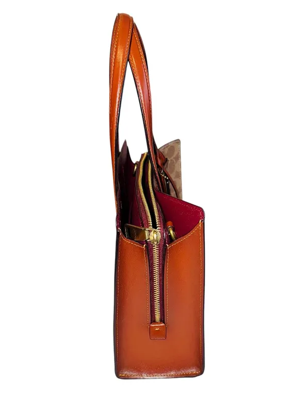 Coach Carter Carryall Bag 28 in Signature Canvas - Image 2