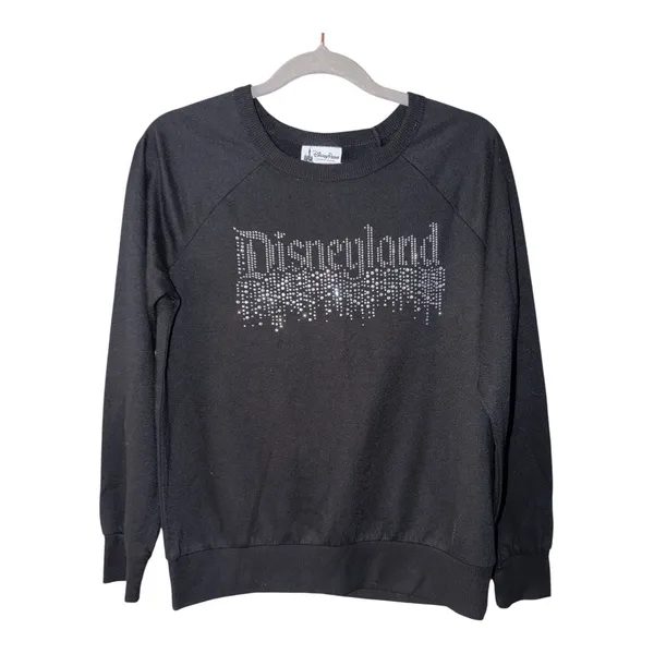 Disneyland Black Bling Sweatshirt, Small - Image 2