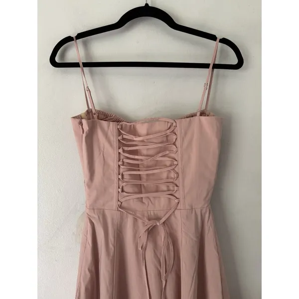 NWT Babyboo Deanna Midi Corset Dress Blush Pink Size XS - Image 8