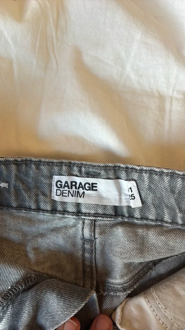 Garage Denim Shorts Grey Festival - Image 4