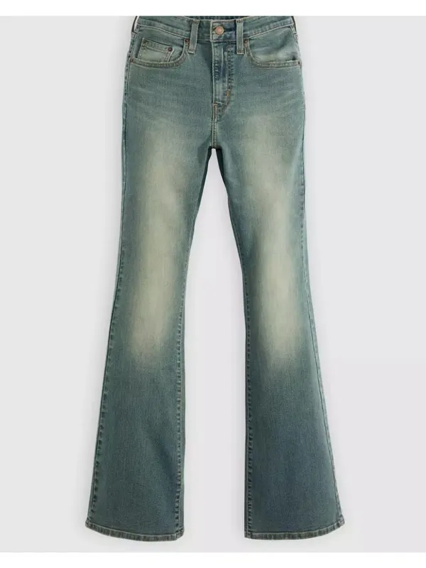 New Levi's 28x32 726 High Rise Flare Women's Jeans Space Odyssey - Medium Wash - Image 4