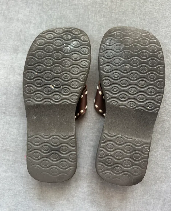 REEF Platform Leather Sandals - Image 4