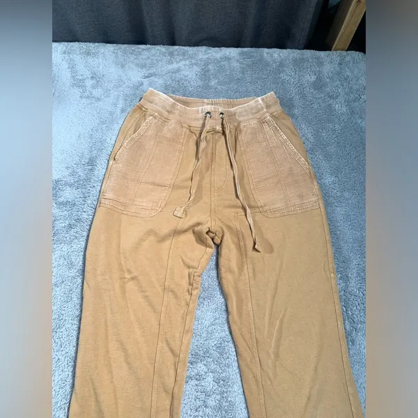 Easel Los Angeles jogger sweatpants small brown - Image 4