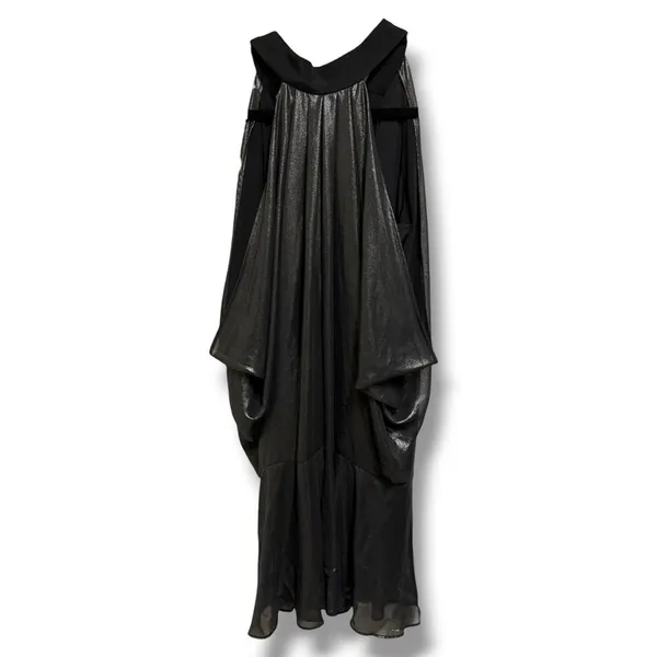BCBGeneration Metallic Halter Mini Dress‎ Black Silver XS Cocktail Party NWT NEW - Image 10