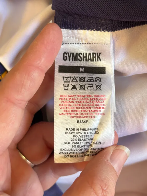 Gymshark Sport Crop Tank sz M - Image 4