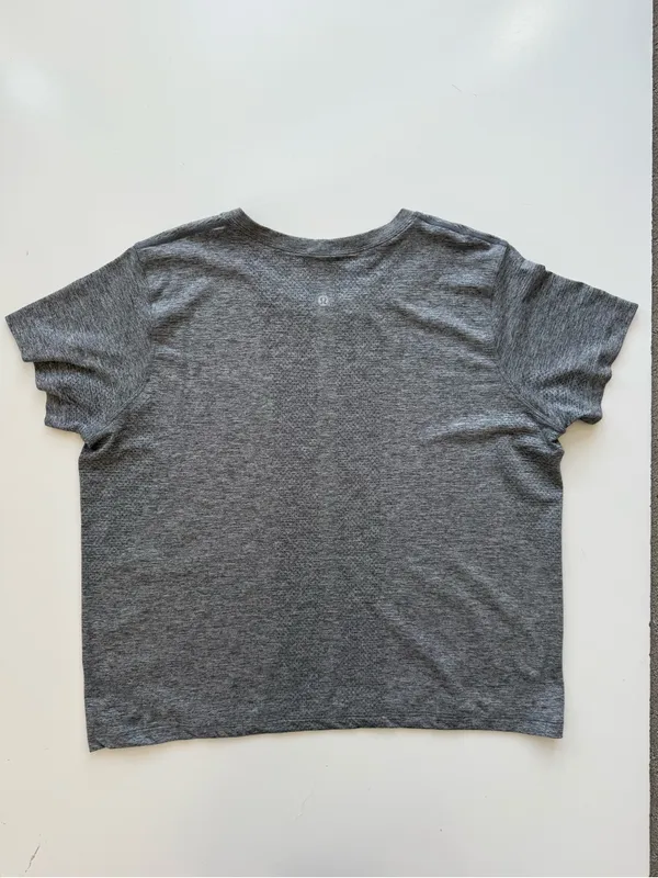 lululemon Swiftly Tech Cropped Top Size 12 - Image 5