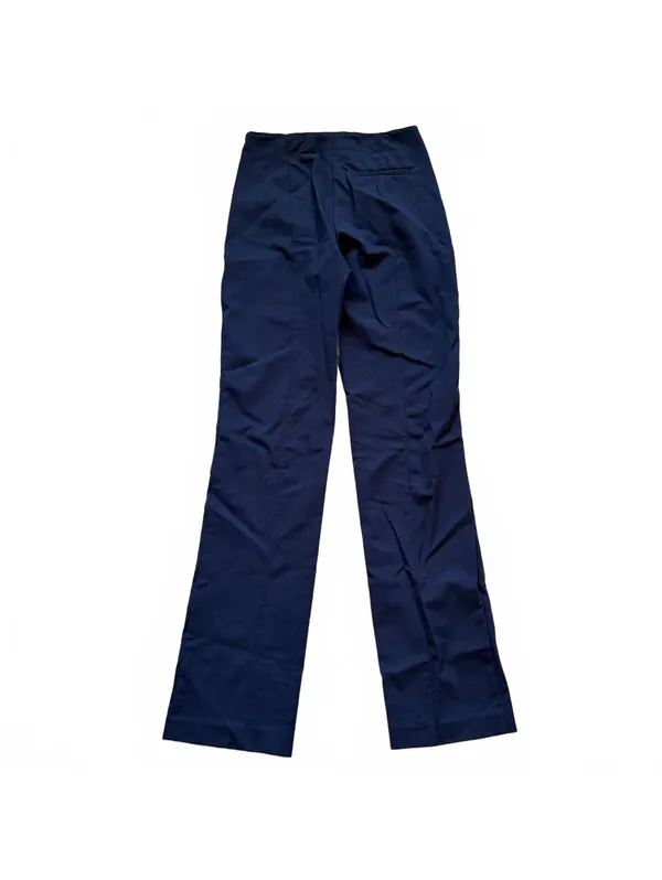 American Tall Freedom Flex Slim Straight Leg Dress Pants Navy Blue Women Size 4T - Image 2