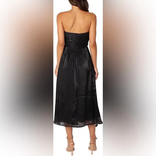 NWT Petal and Pup Mila Strapless Midi Dress Small - Image 2