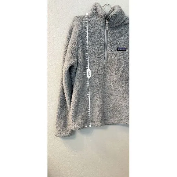 Patagonia Women's Synchilla Fleece Sweater Jacket Sz S‎ Pullover Gray - Image 3