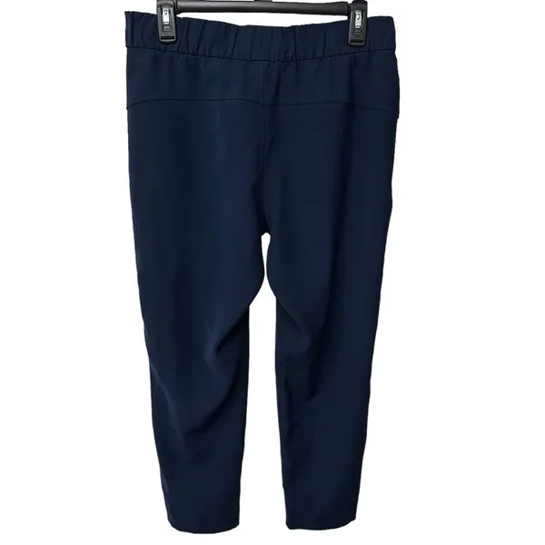 Lululemon Pants Women 8 Blue‎ On The Fly Lightweight Travel Lounge Outdoor - Image 4