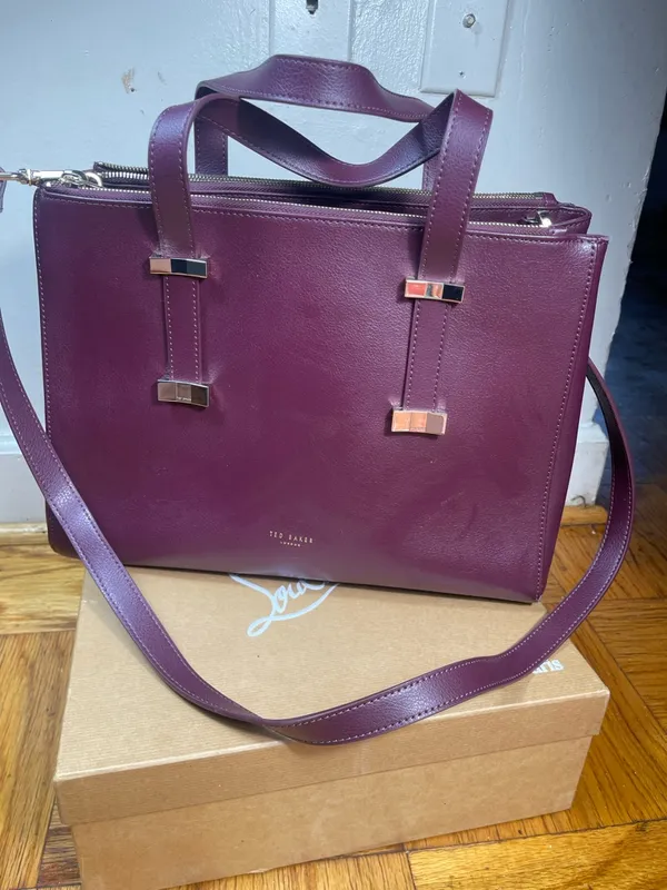 Ted Baker Judiith Large Leather office  work Tote - Image 4