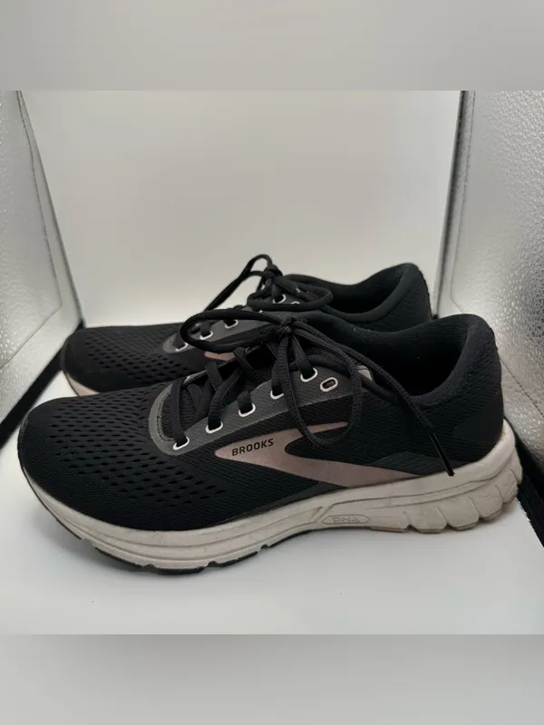Brooks Women's‎ Signal 3 Running Shoe Black/Primrose Pink Workout Athletic 6 - Image 4