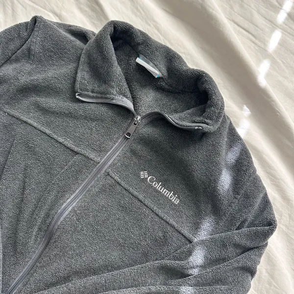 Columbia fleece zip up jacket - Image 2