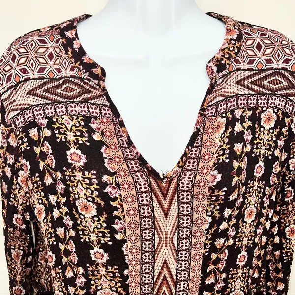Knox Rose Multicolor Patterned Top - Image 3