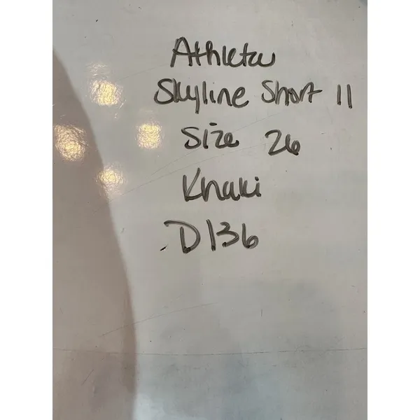 Athleta Women's Skyline Short II Paperbag Beige 530641‎ size 26 - Image 5