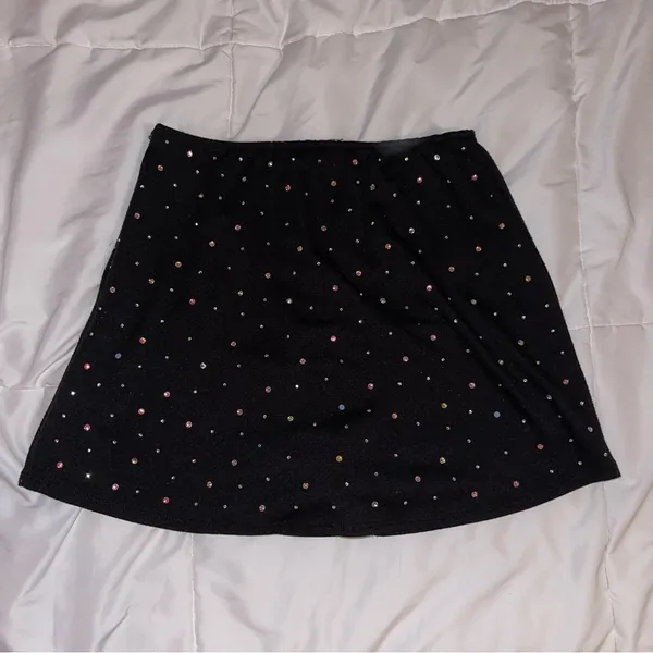 Wild Fable Black Bedazzled Skort - Image 2