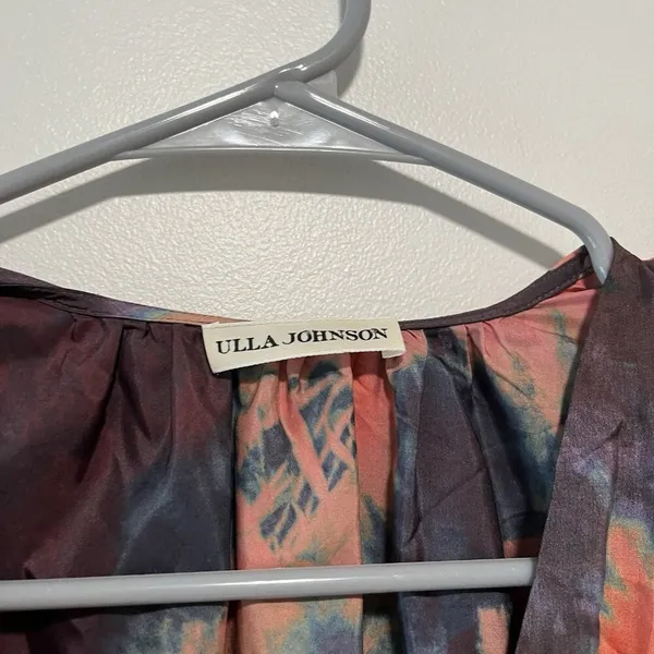 Ulla Johnson Semira Silk Mini Dress in Rosewood Size 2 - Image 5