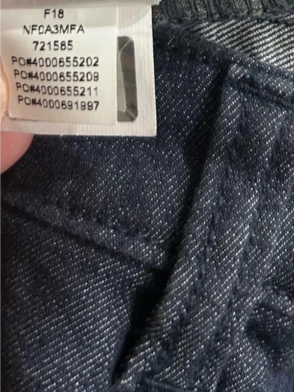The North Face Womens 4 Blue Denim Skinny Fit Stretch Jeans Casual Outdoor Pants - Image 9