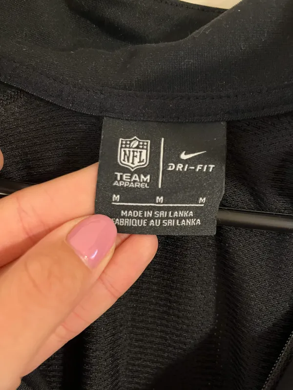 NFL eagles 3/4 Zip Dry Fit  - Image 2