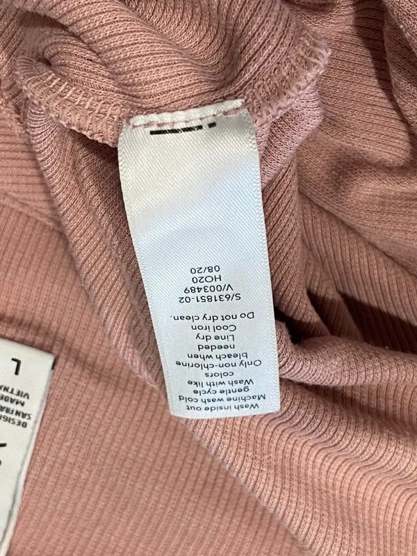 Athleta Cloud Light Scoop Neck Top Pink Size L Athletic Workout Gym Athleisure - Image 5