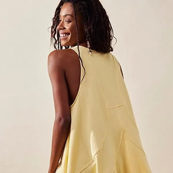 Free People Cory Tunic Golden Haze‎ NWT Size XS MSRP $78 - Image 2