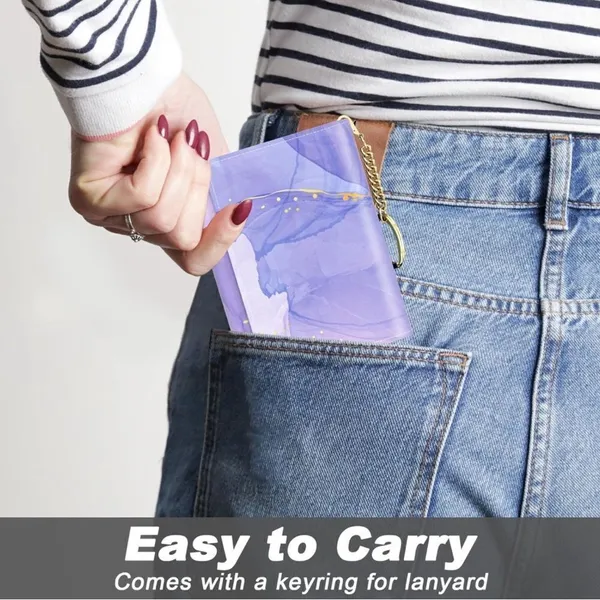 NWT.Hamilton Credit Card Slim Wallet with 7 Card Slots & ID Window. Explore Now! - Image 6