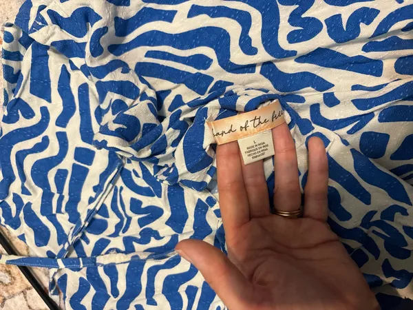 Blue midi vacation dress Size L - Image 2