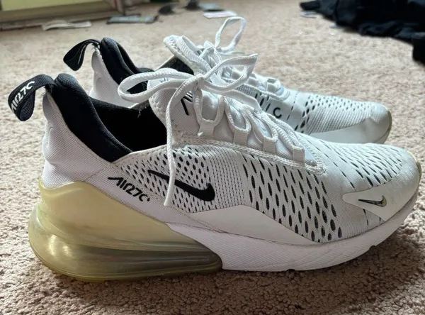 Nike 270 Air Shoes white - Image 2